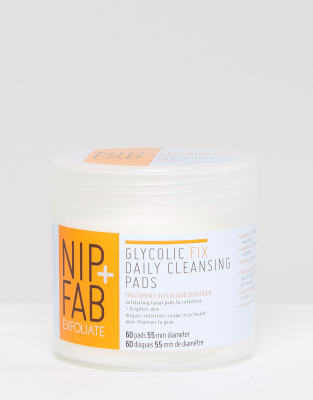 NIP+FAB - Glycolic Fix - Reinigungspads zur täglichen Reinigung-Keine Farbe