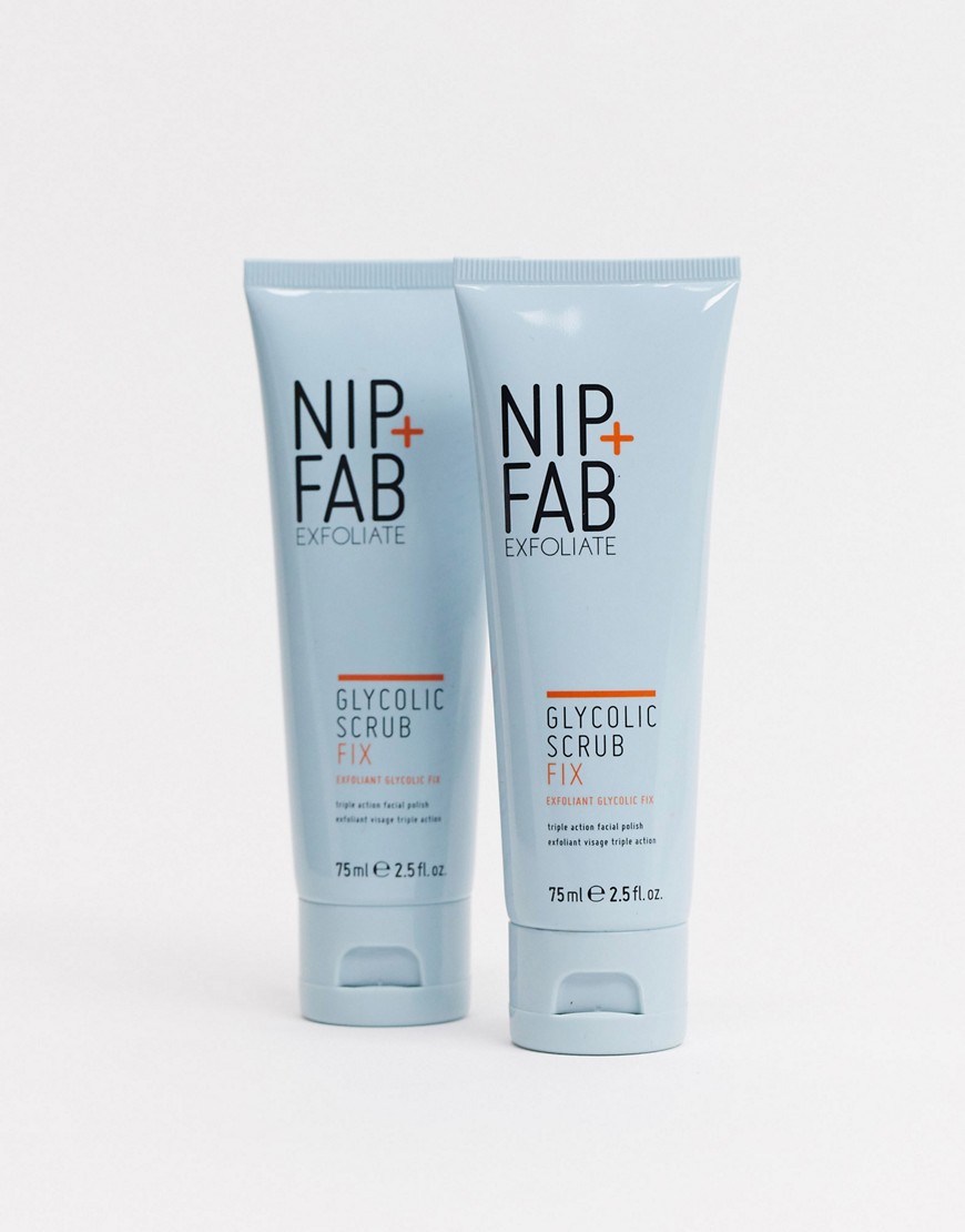 NIP+FAB - Glycolic Fix Scrub - Scrub, bespaar 50%-Zonder kleur