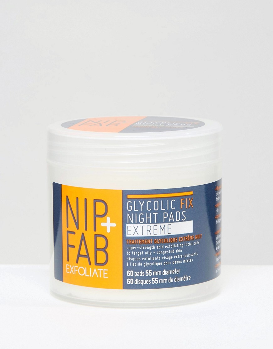 NIP+FAB Glycolic Fix X-treme Pads 80ml-No colour