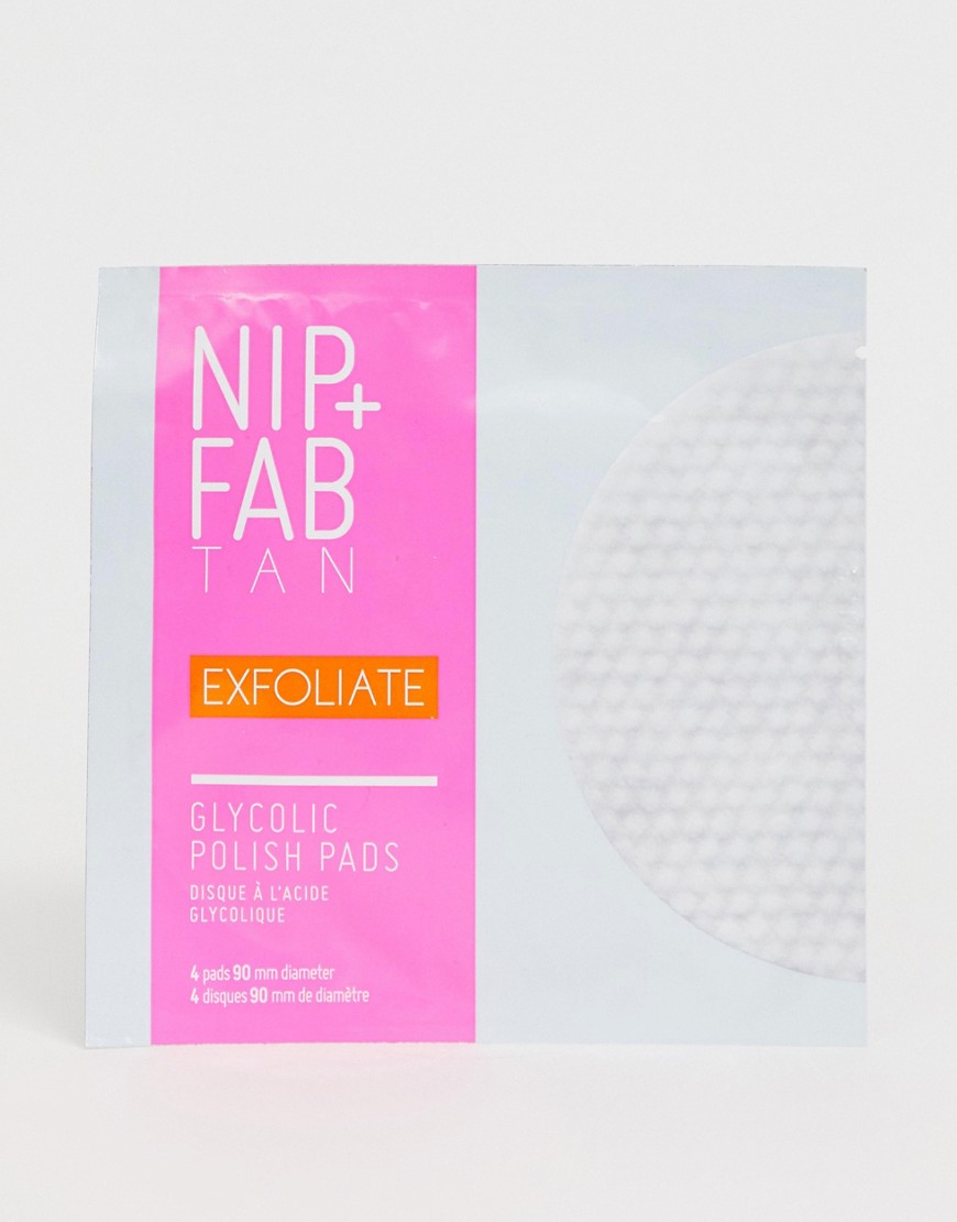Nip+Fab - Glycolic Polish Pad x 4 - Exfoliërende pads-Zonder kleur