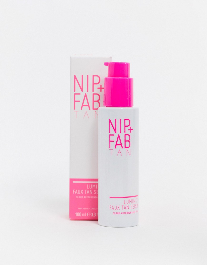 NIP+FAB – Luminize Faux Tan Serum 100ml – Brun-utan-sol-serum-Ingen färg