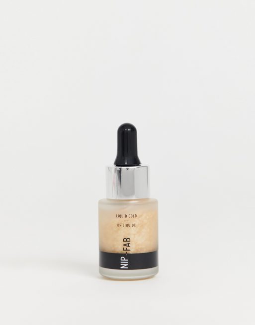 NIP+FAB – Make Up Liquid Gold Highlighter - Flytande highlighter i 24 karat