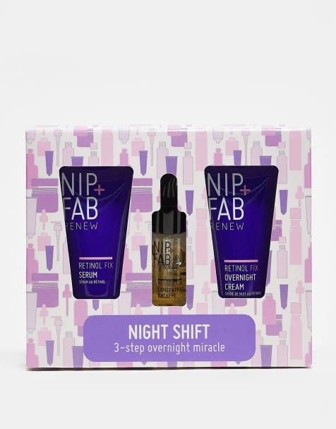 NIP+FAB - Night Shift Trio - Hudplejesæt - Spar 36% - view 1