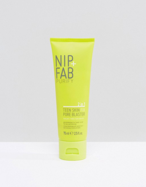 NIP+FAB Teen Skin Fix Pore Blaster 2-in-1 Mask Scrub