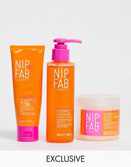 NIP+FAB X ASOS Exclusive Vitamin C Brightening Kit SAVE 39%