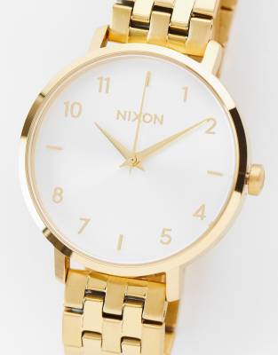 Nixon Arrow watch in Gold