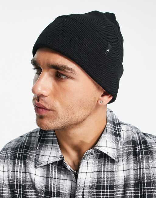 Nixon district beanie hat in black | ASOS