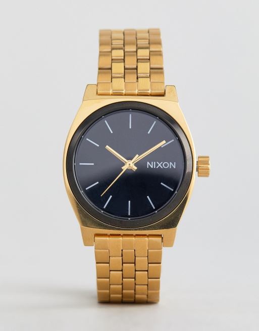 Nixon minimal the on sale time teller gold