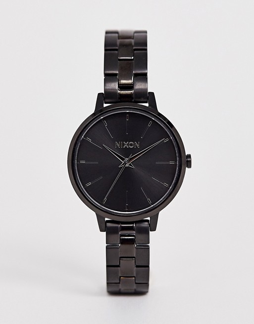 Nixon Kensington bracelet watch in black