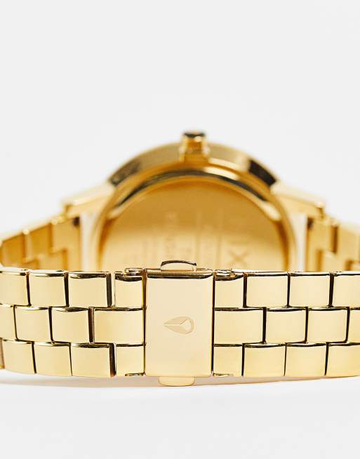 Nixon - Kensington - Horloge in goud en zwart , 4 van 4
