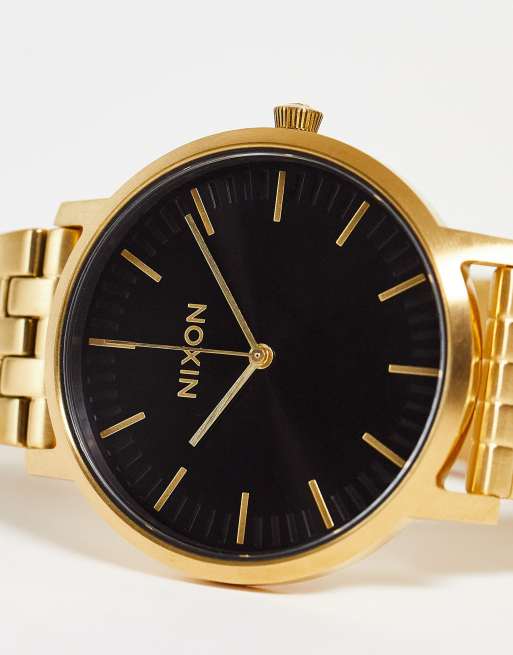 Nixon porter watch gold hot sale