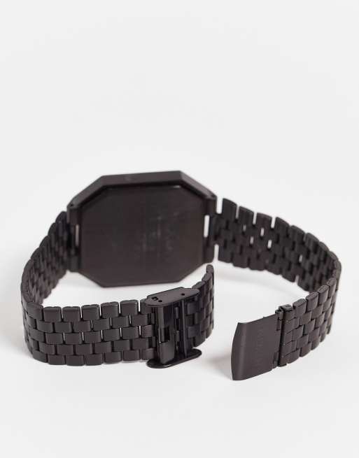 Nixon Re Run digital watch in black ASOS
