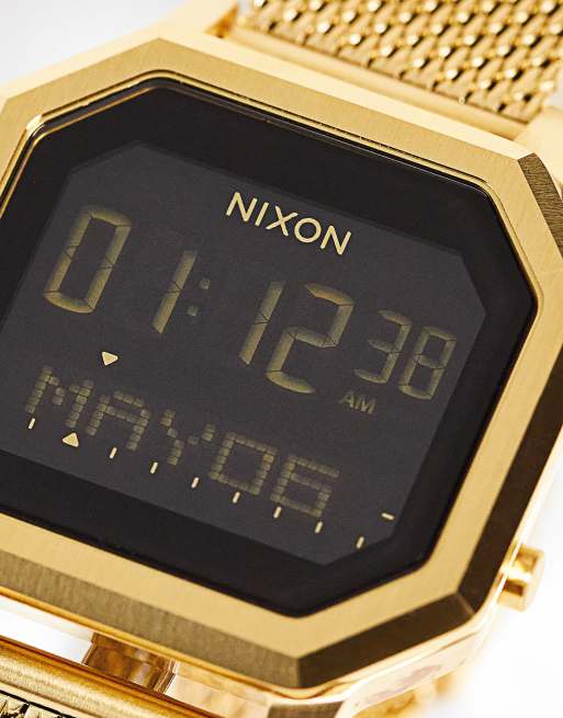 Nixon siren all black best sale