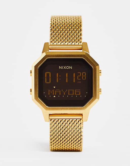 Nixon orologio oro outlet