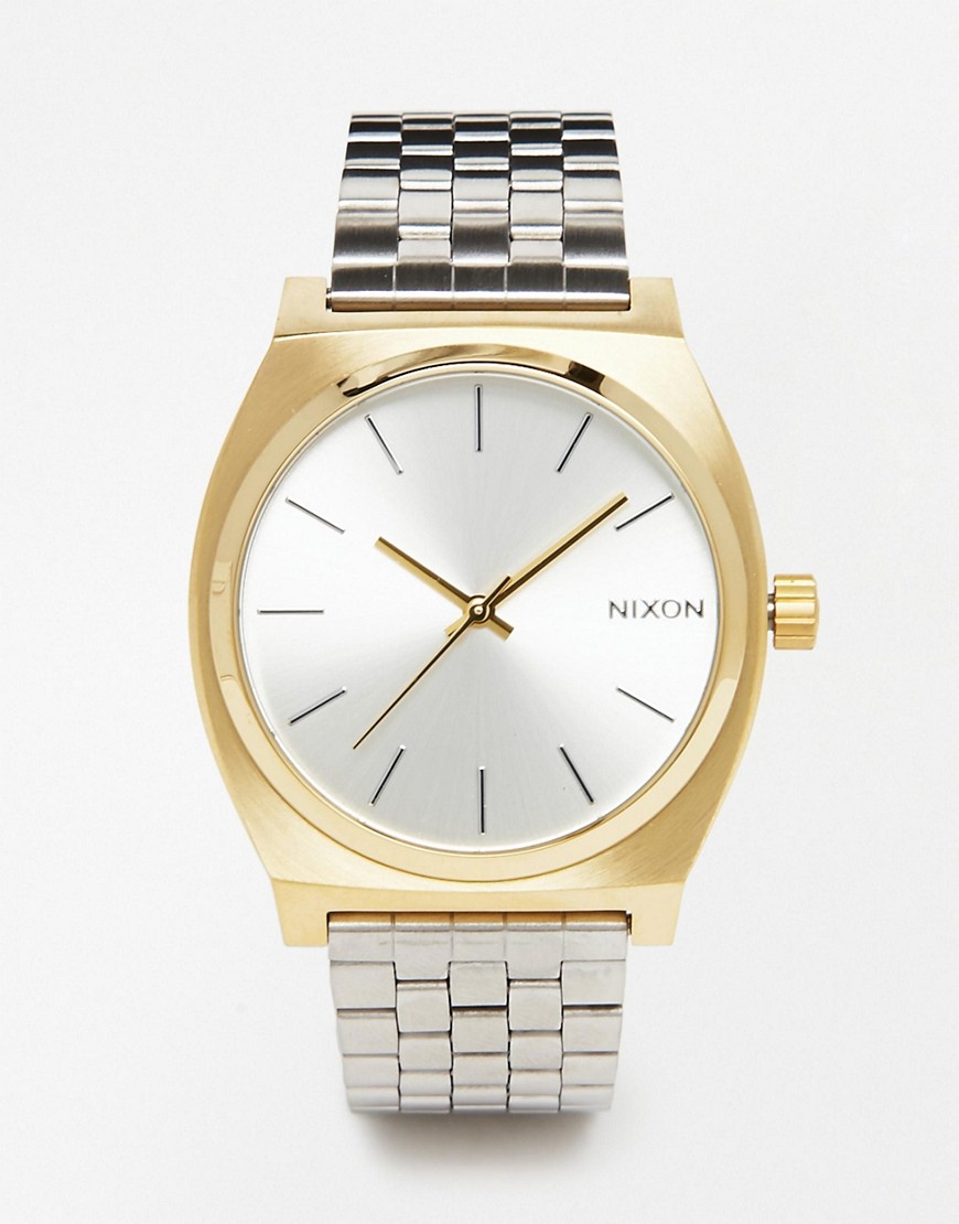 Nixon - Time Teller - Horloge van verschillende metalen-Zilver