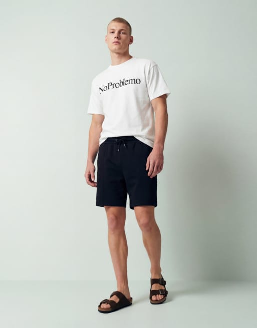 No Problemo 100% cotton t-shirt with logo print in white, 10 of 12
