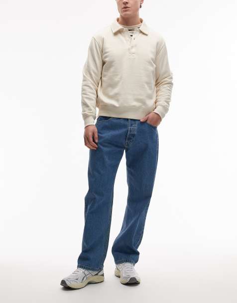 No Problemo – Bagi – Blå, kraftiga jeans - view 1