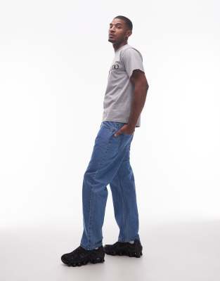 No Problemo Bagi Jeans In Blue