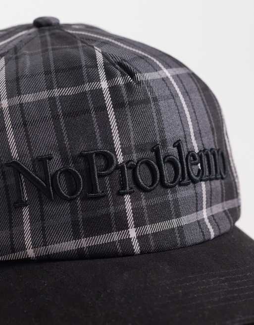 No Problemo - Cappellino nero a quadri, 3 di 3
