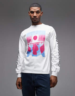 No Problemo 100% Cotton T-shirt With Dimensions Front Graphic In Multi