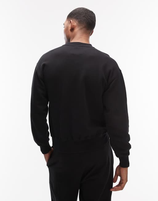 No Problemo - Felpa nera con logo in coordinato, 3 di 5