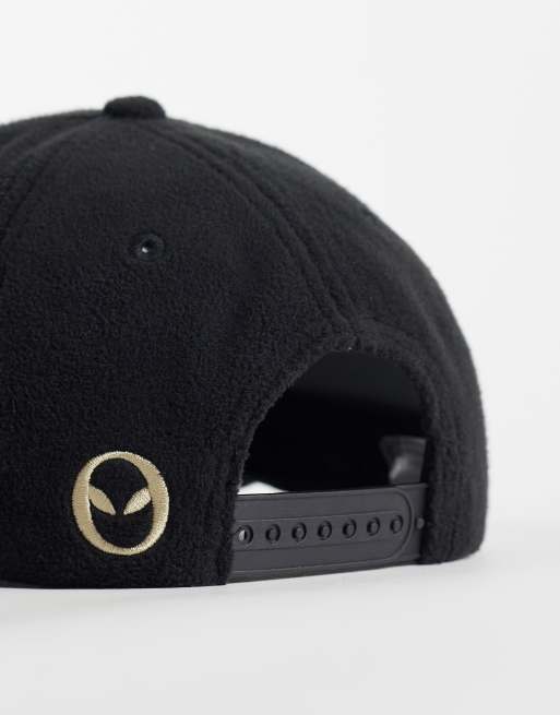 No Problemo logo fleece cap in black, 3 of 3