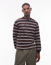 No Problemo logo cotton sweatshirt in chocolate brown | ASOS