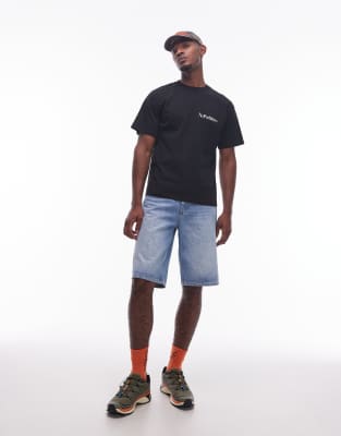 No Problemo Mini Logo T-shirt In Black