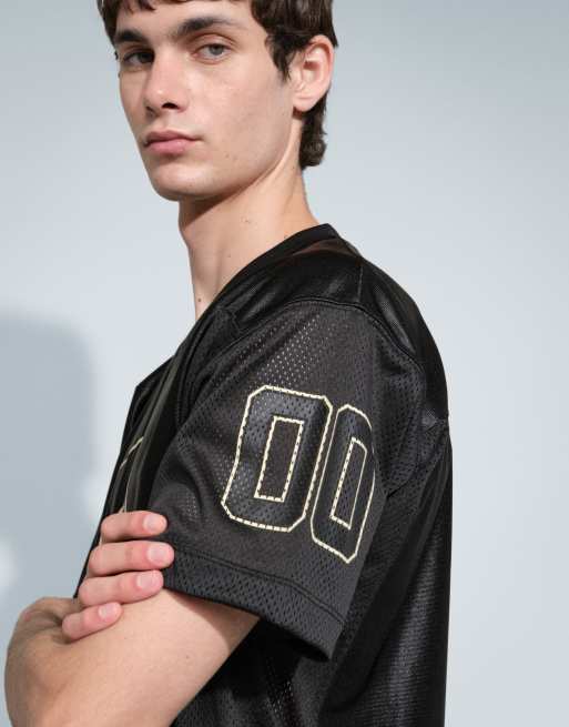 No Problemo sports mesh jersey with large logo in black, 2 of 9