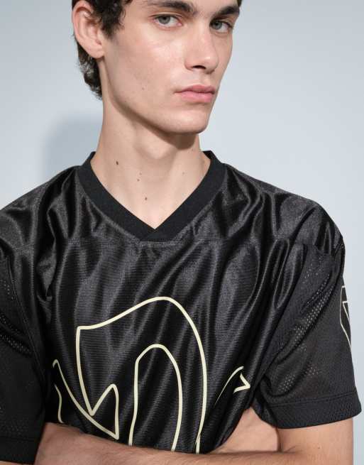 No Problemo sports mesh jersey with large logo in black, 5 of 9