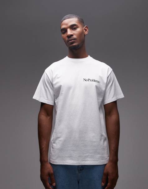 No Problemo – Vit t-shirt i bomull med liten logga - view 1