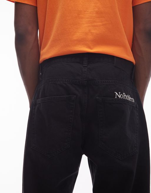 No Problemo – Weite Jeans in Schwarz, 4 von 5