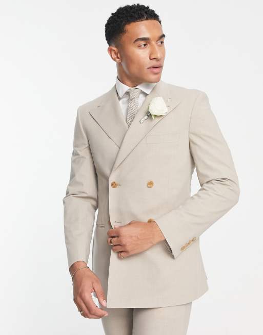 Asos double outlet breasted suit