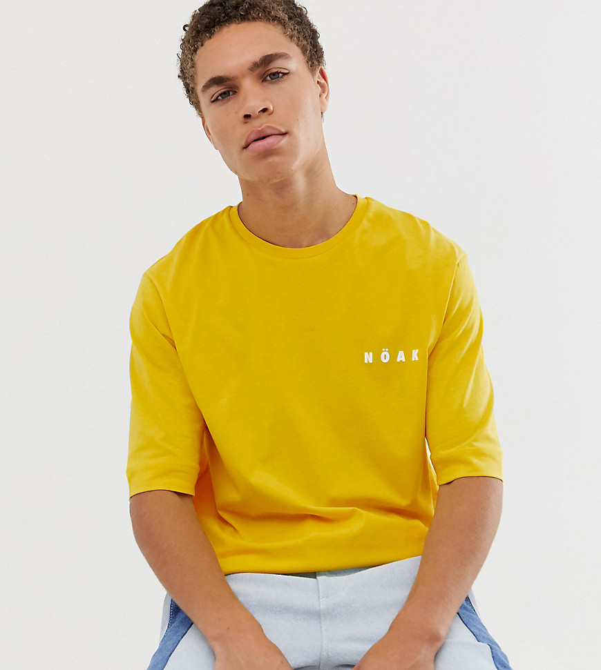 Noak – Gul t-shirt i oversize-modell