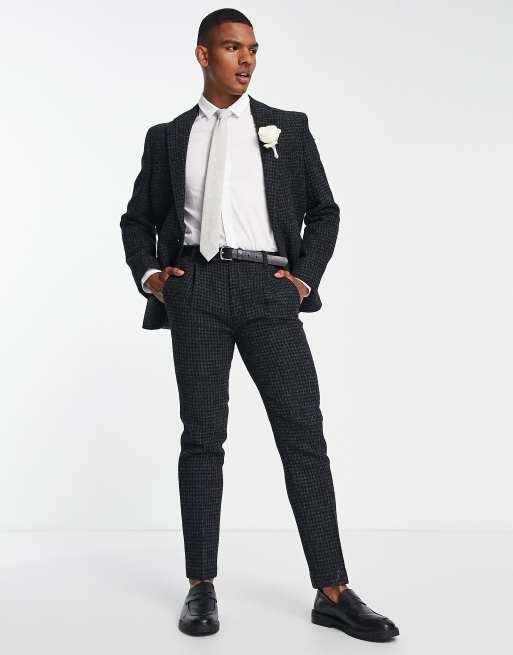 Mens tweed hot sale dress pants