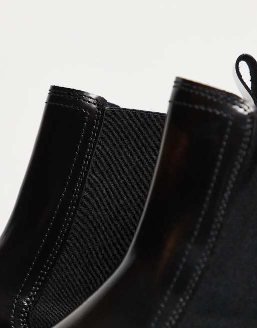 Noak made in Portugal chelsea boots in brown leather, 5 of 5