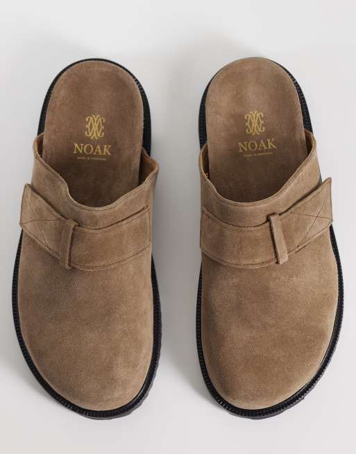 Noak - Made in Portugal - Instapsandalen in stone suède, 2 van 4
