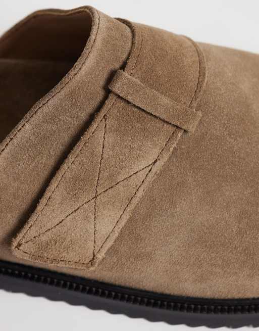 Noak - Made in Portugal - Instapsandalen in stone suède, 4 van 4