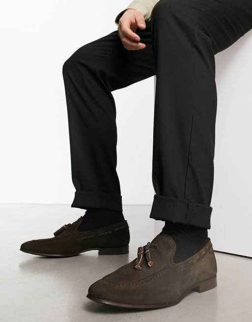 Noak made in Portugal loafer with tassel detail in brown  display picture 3