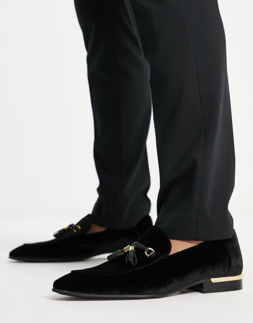 Noak - Made in Portugal - Loafers i sort velour