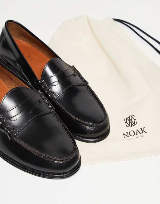 Noak - Made in Portugal - Loafers in zwart leer, 3 van 5