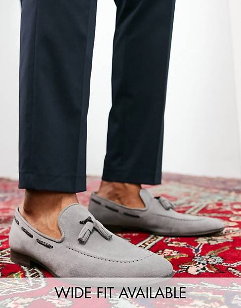New Look Loafers Met Kwastjes in het Grijs voor heren Heren Schoenen voor voor Instappers voor Loafers 
