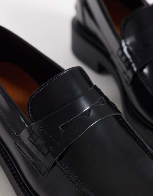 Noak - Made in Portugal - Mocassini college neri in pelle, 3 di 4
