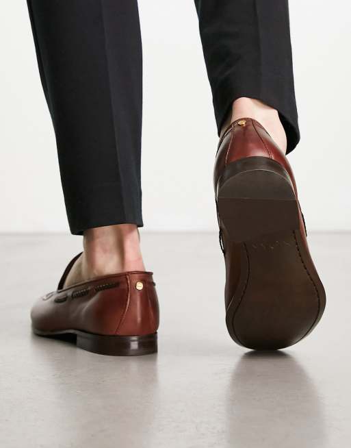 Noak - Made in Portugal - Mocassini in pelle marrone con nappe, 4 di 4