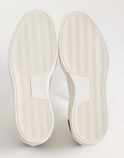 NOAK - Made In Portugal - Sneakers stringate rétro bianche in misto pelle e camoscio, 5 di 5