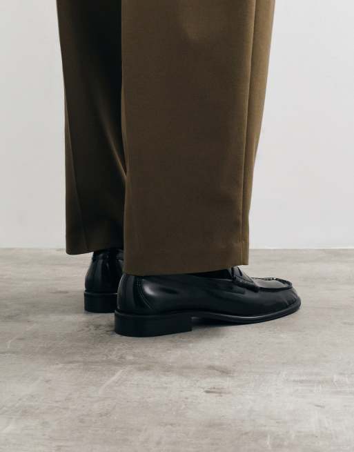 Noak - Made in Portugal - Sorte loafers i læder, 5 af 5