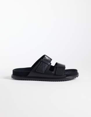  made in Portugal two strap sandals  leather