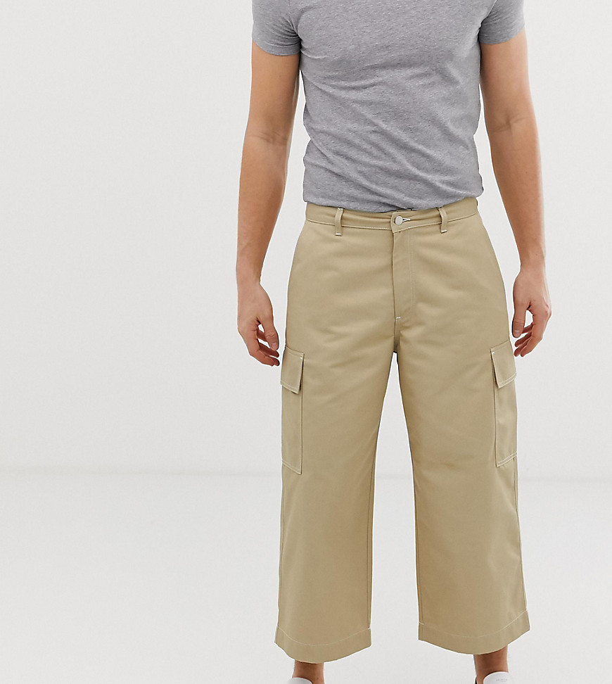 Noak - Pantaloni cargo In tessuto tecnico color pietra
