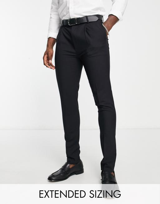 Premium Black wool Pant Suit