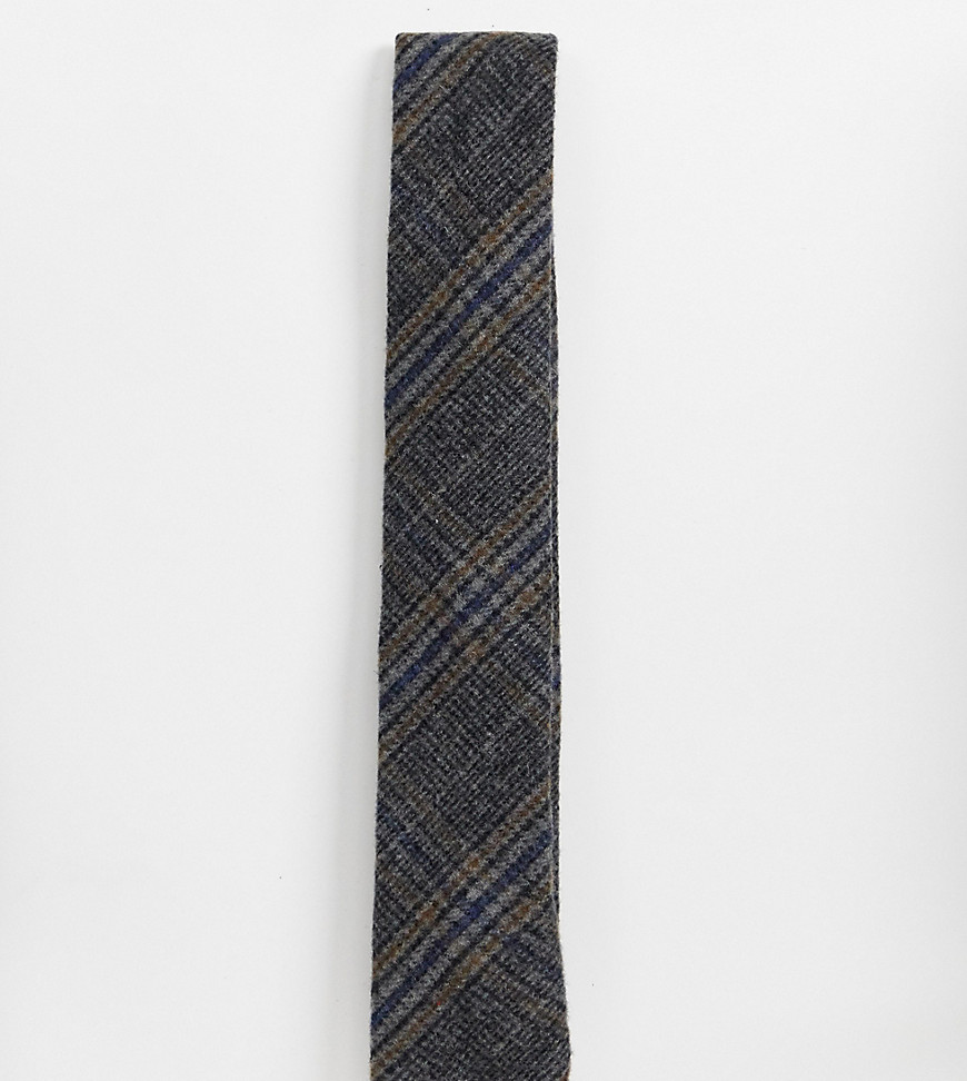 Noak – Rutig slips-Grå